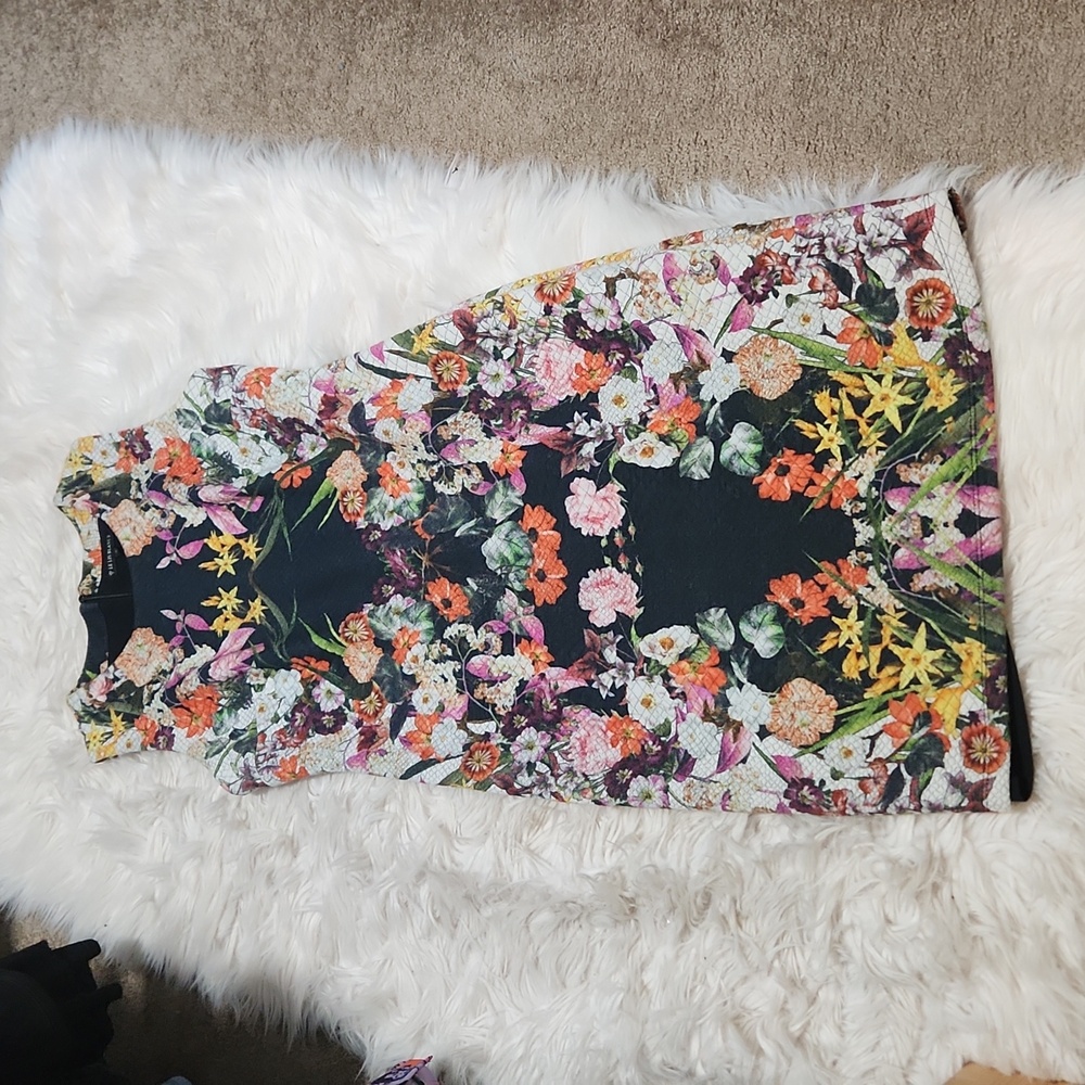 Le Lis Blanc Deux floral midi dress- Large